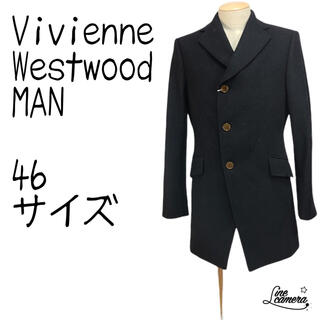ヴィヴィアン(Vivienne Westwood) 黒 チェスターコート(メンズ)の通販 