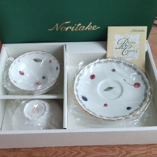 ノリタケ(Noritake)のNoritakeノリタケ　カップ&ソーサー2客(グラス/カップ)