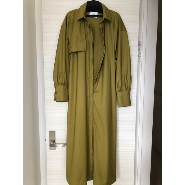 Ameri VINTAGE(アメリヴィンテージ)の2WAY TRENCH PETIT COLOR DRESS レディースのワンピース(ロングワンピース/マキシワンピース)の商品写真