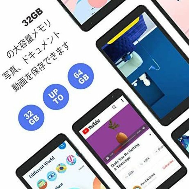 Android 10.0 GOモデルWINNOVO TS7 タブレット