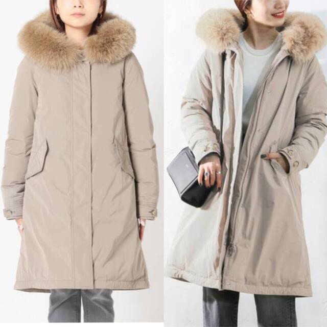 WOOLRICH(ウールリッチ)のジャーナル別注 WOOLRICH  ウールリッチ キーストン ダウンコート レディースのジャケット/アウター(ダウンコート)の商品写真