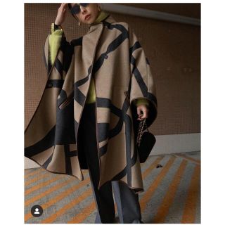 アメリヴィンテージ(Ameri VINTAGE)のREVERSIBLE COLOR PONCHO COAT(ポンチョ)