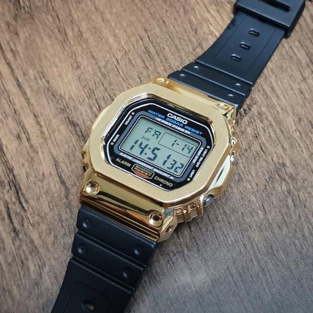 G-SHOCK カスタム用 メタルベゼル『ゴールド』- 5600系