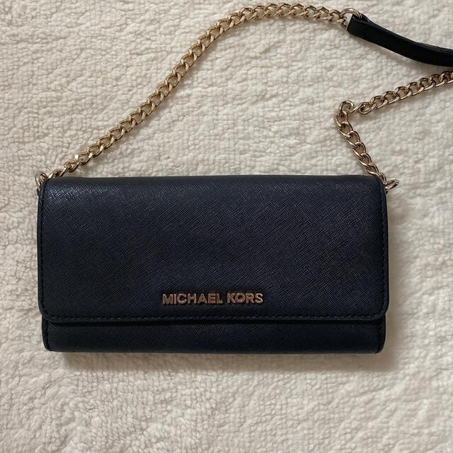 Michael Kors(マイケルコース)のひろなな様専用☆美品MICHAEL KORS 長財布　BK メンズのファッション小物(長財布)の商品写真