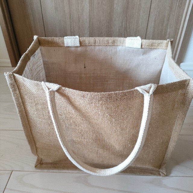 MUJI (無印良品)(ムジルシリョウヒン)の無印　麻のトートバッグ✨ レディースのバッグ(トートバッグ)の商品写真