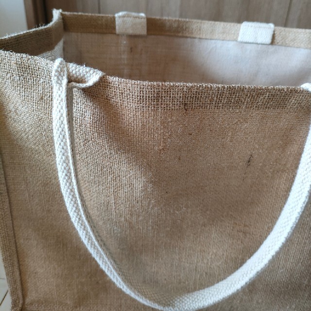 MUJI (無印良品)(ムジルシリョウヒン)の無印　麻のトートバッグ✨ レディースのバッグ(トートバッグ)の商品写真
