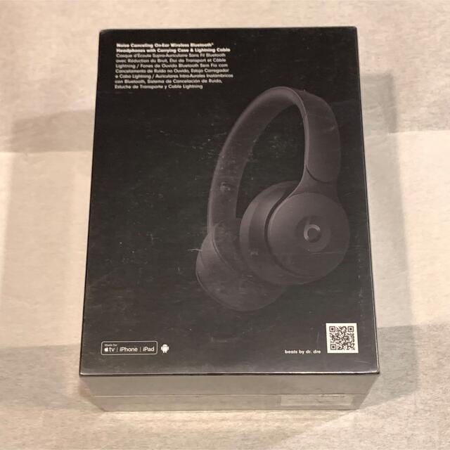 【新品未使用】Beats by Dr Dre SOLO PRO BLACK