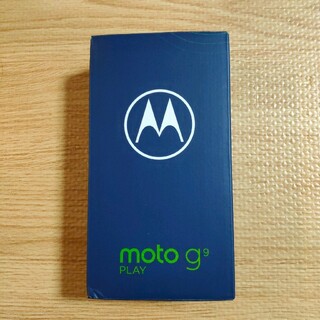 モトローラ(Motorola)のモトローラ moto g9 play サファイアブルー 64GB SIMフリー(スマートフォン本体)