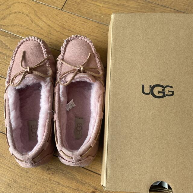 UGG アグ ピンク 正規品 - ローファー/革靴