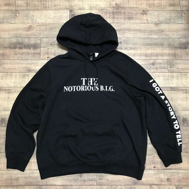 H&M - レアXL H&M Notorious B.I.G Pullover Hoodieの通販 by