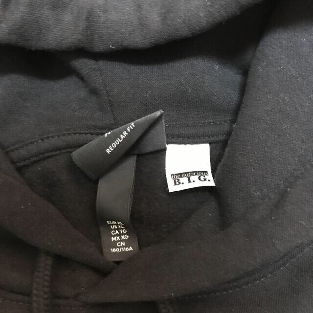 H&M - レアXL H&M Notorious B.I.G Pullover Hoodieの通販 by
