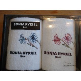 ソニアリキエル(SONIA RYKIEL)のSONIA RYKIEL 箱入りフェイスタオル2枚組(タオル/バス用品)