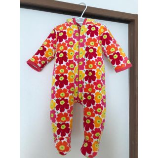 マリメッコ(marimekko)のジャンプスーツ カバーオール ロンパース　マリメッコ　コート　marimekko(ジャケット/コート)