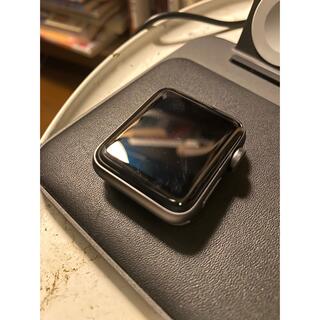 Apple Watch - Apple Watch 3 38mm スペースグレイ　アルミニウムケース