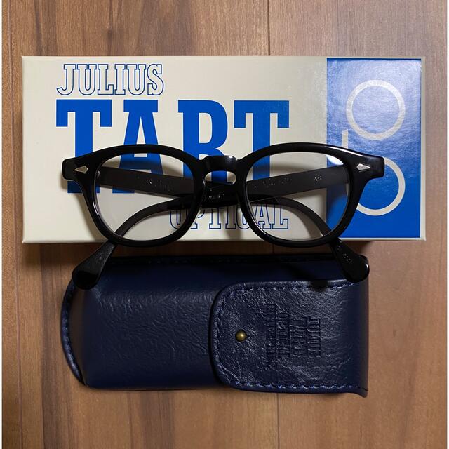 ファッション小物JULIUS TART OPTICAL AR46/22-BLACK曇り止めレンズ