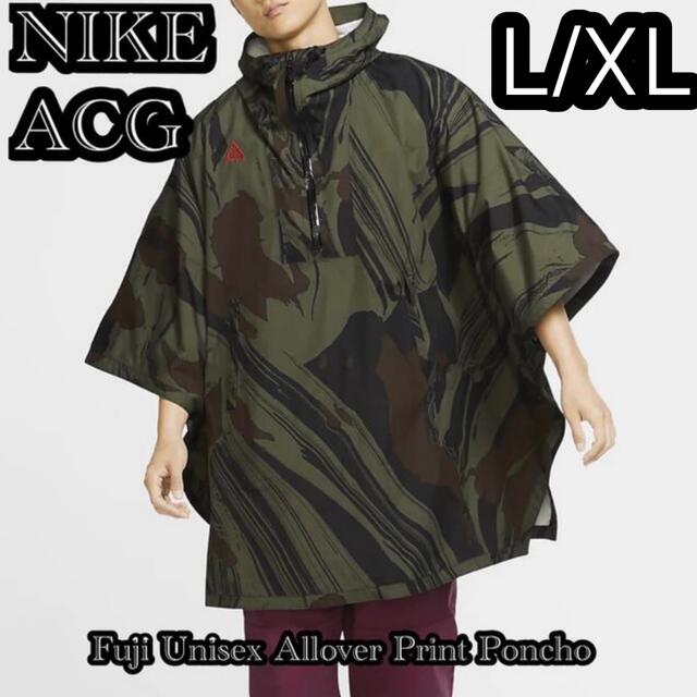 NIKE(ナイキ)のNIKE AGC フジ オールオーバープリントポンチョ L / XL メンズのジャケット/アウター(ポンチョ)の商品写真