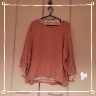シネマクラブ(CINEMA CLUB)の2点set♡重ね着ニット＊Tシャツ(ニット/セーター)