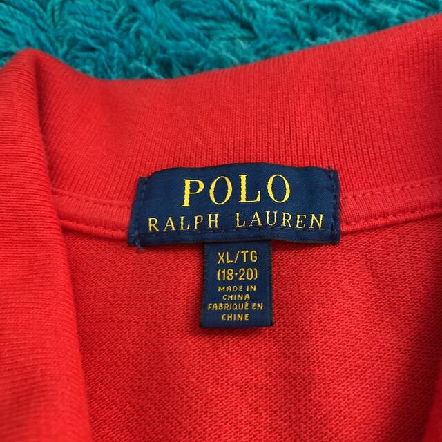 POLO RALPH LAUREN(ポロラルフローレン)のラルフローレン ポロシャツ XLサイズ キッズ/ベビー/マタニティのキッズ服男の子用(90cm~)(その他)の商品写真