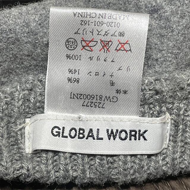 GLOBAL WORK(グローバルワーク)のGLOBAL WORK グローバルワーク ニットベレー帽 レディースの帽子(ハンチング/ベレー帽)の商品写真