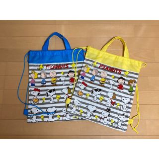 スヌーピー(SNOOPY)のTinny Twinsさま専用　スヌーピーのナップサック(リュックサック)