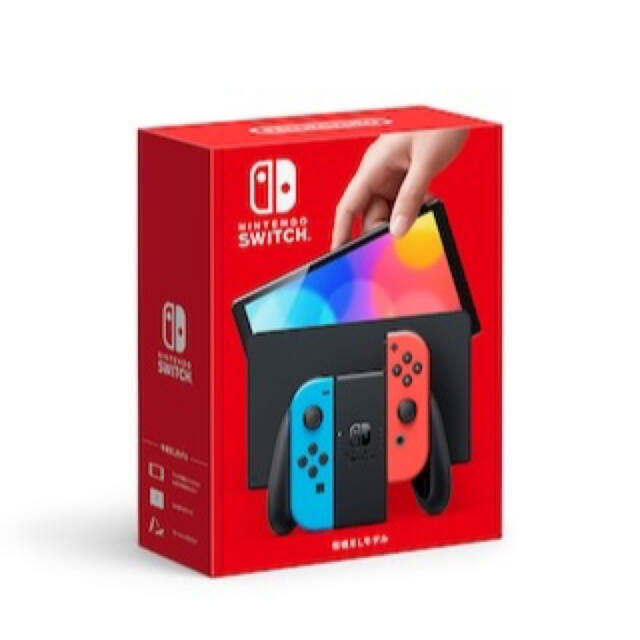 Nintendo switch 有機ELモデル　ネオンレッド
