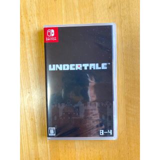 ニンテンドースイッチ(Nintendo Switch)のUNDERTALE Switch 未開封(家庭用ゲームソフト)