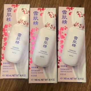 セッキセイ(雪肌精)のKOSE 雪肌精  エッセンシャルスフレ 140ml 3点 美容乳液 (乳液/ミルク)