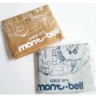 mont bell - 新品　エコバッグ　モンベル　40周年　mont-bell　ショッピングバッグc