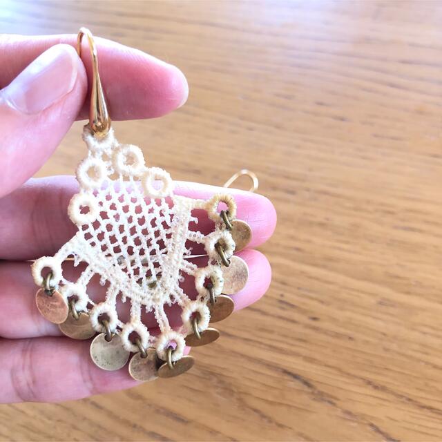 Titaジュエリー ☆ イタリア レース ピアス