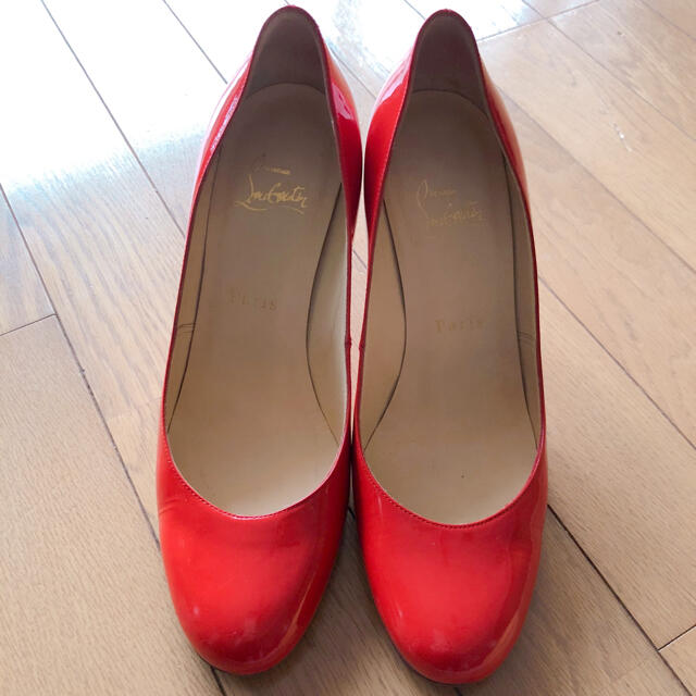 美品☆ クリスチャン ルブタン パテントパンプス 24cm www