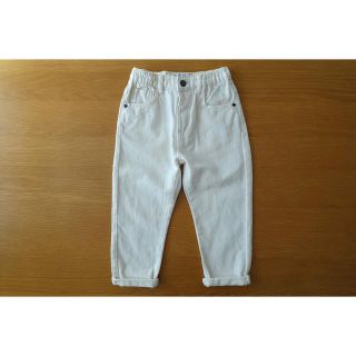 ザラキッズ(ZARA KIDS)のzara kids baby ホワイト デニム パンツ(パンツ/スパッツ)