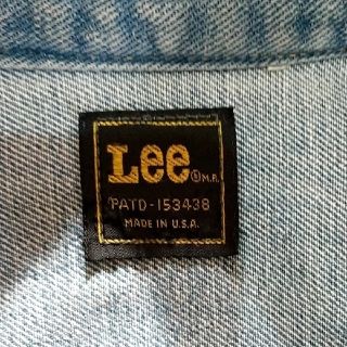 リー(Lee)の米国製 Lee Gジャン 1980年代購入  made in usa(Gジャン/デニムジャケット)