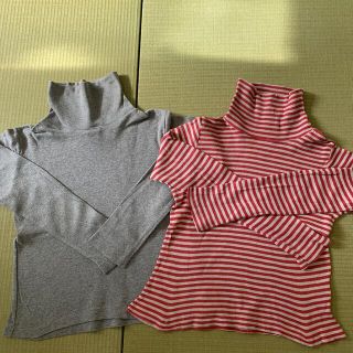 プチバトー(PETIT BATEAU)のプチバトー　タートルネック　カットソー  8ans126(Tシャツ/カットソー)