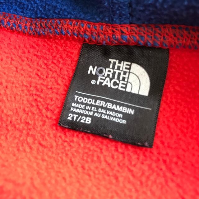 THE NORTH FACE(ザノースフェイス)のri＿様専用！THE NORTH FACE フリースパーカー キッズ/ベビー/マタニティのキッズ服男の子用(90cm~)(ジャケット/上着)の商品写真