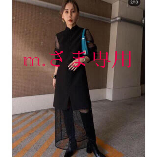 レディースMELON SLEEVE STRAIGHT DRESS