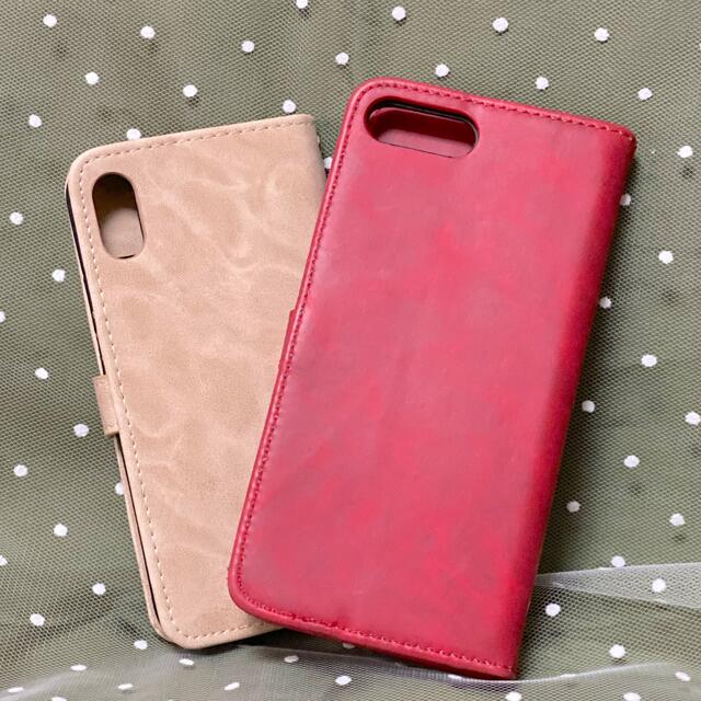 【mahalo】手帳型iphone7plusケース花刺繍　R スマホ/家電/カメラのスマホアクセサリー(iPhoneケース)の商品写真