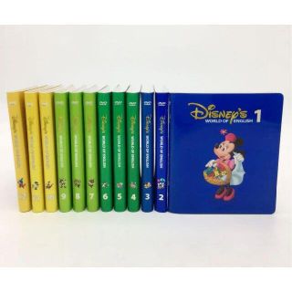 ディズニー(Disney)の2007年購入！ストレートプレイDVD12枚　字幕なし　DWE　1102605(知育玩具)