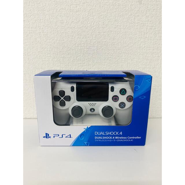 ゲームソフト/ゲーム機本体PS4 純正コントローラー DUALSHOCK4 ワイヤレス ホワイト