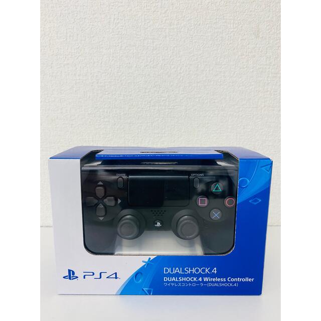 PS4 純正コントローラー DUALSHOCK4 ワイヤレス ブラックゲームソフト/ゲーム機本体