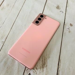 サムスン(SAMSUNG)のGalaxy S21 5G 256GB Phantom Pink SIMフリー(スマートフォン本体)