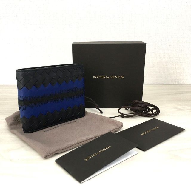 日本最級 Bottega Veneta - 未使用品 ボッテガ・ヴェネタ 二つ折り財布