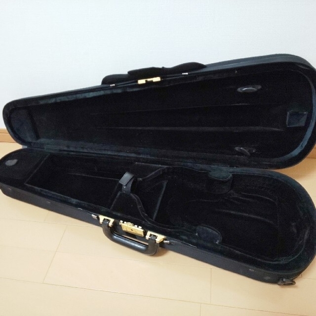 配送変更しました☆バイオリンケース★スーパーライト旧型黒 楽器の弦楽器(ヴァイオリン)の商品写真