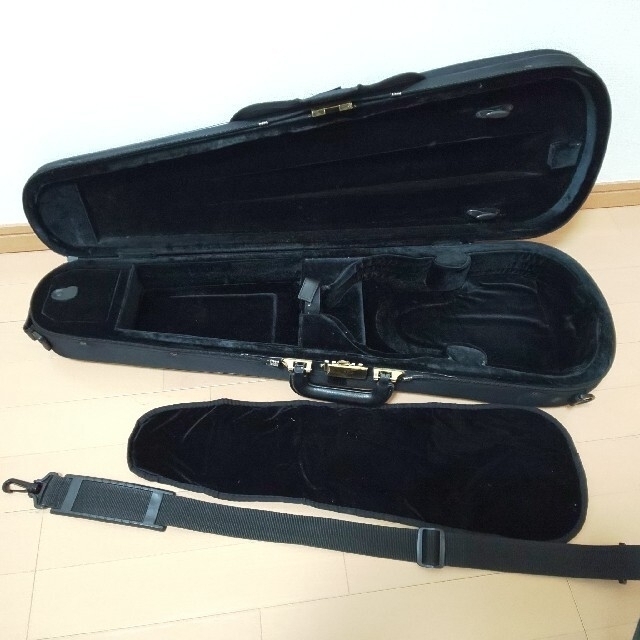 配送変更しました☆バイオリンケース★スーパーライト旧型黒 楽器の弦楽器(ヴァイオリン)の商品写真