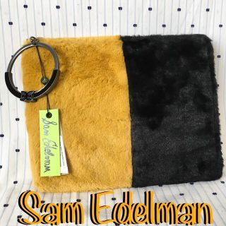 ザラ(ZARA)のSanEdelmanサムエデルマンUS限定バイカラーファークラッチBAG(クラッチバッグ)