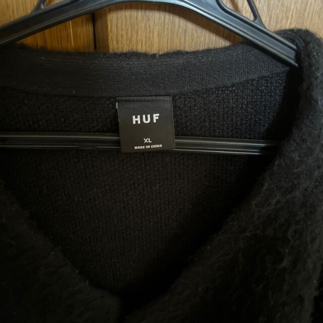 HUF(ハフ)のHUF cardigan メンズのトップス(カーディガン)の商品写真