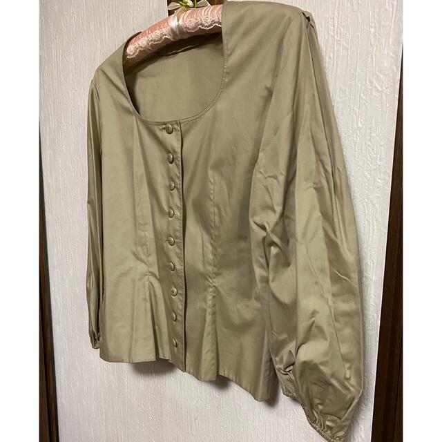 クリスチャン・ディオール パフスリーブブラウス(実家保管品