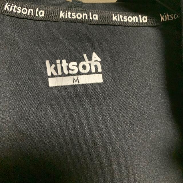 KITSON(キットソン)のキットソン　長袖ジップアップパーカー　黒 メンズのトップス(パーカー)の商品写真