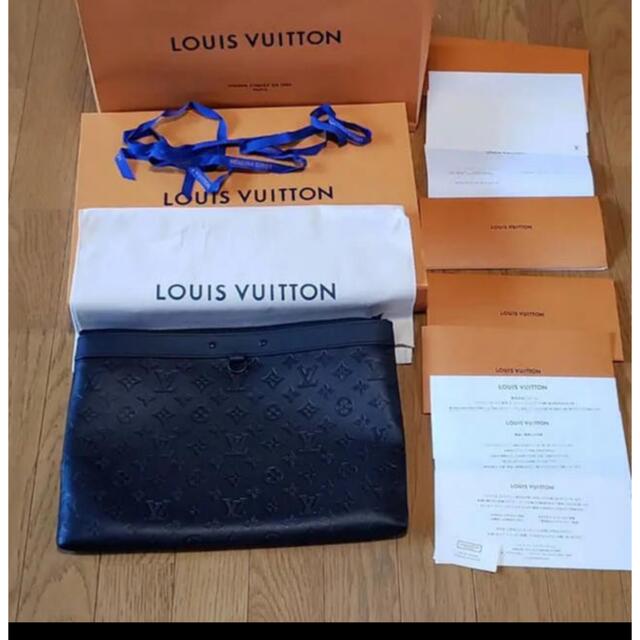 信頼 LOUIS VUITTON - ルイヴィトン バッグ 型押 モノグラム シャドウ