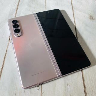 サムスン(SAMSUNG)のGalaxy Z Fold3 5G  Silver 256GB SIMフリー(スマートフォン本体)