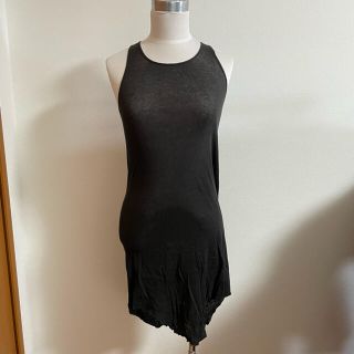 リックオウエンス(Rick Owens)のリックオウエンス　ロングタンクトップ　14AW 値下げ(タンクトップ)